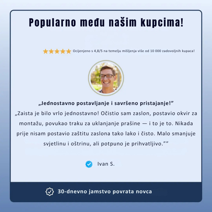 Arctiqo™ 3-u-1 zaštitno staklo