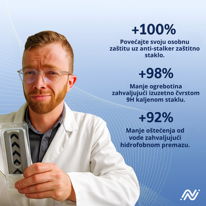 Arctiqo™ 3-u-1 zaštitno staklo